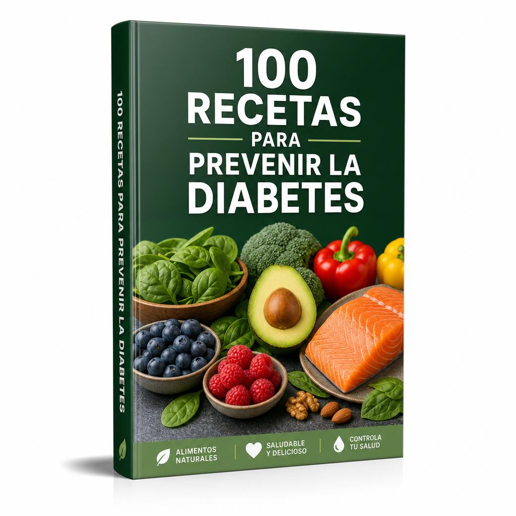 Libro digital 100 Recetas para Prevenir la Diabetes
