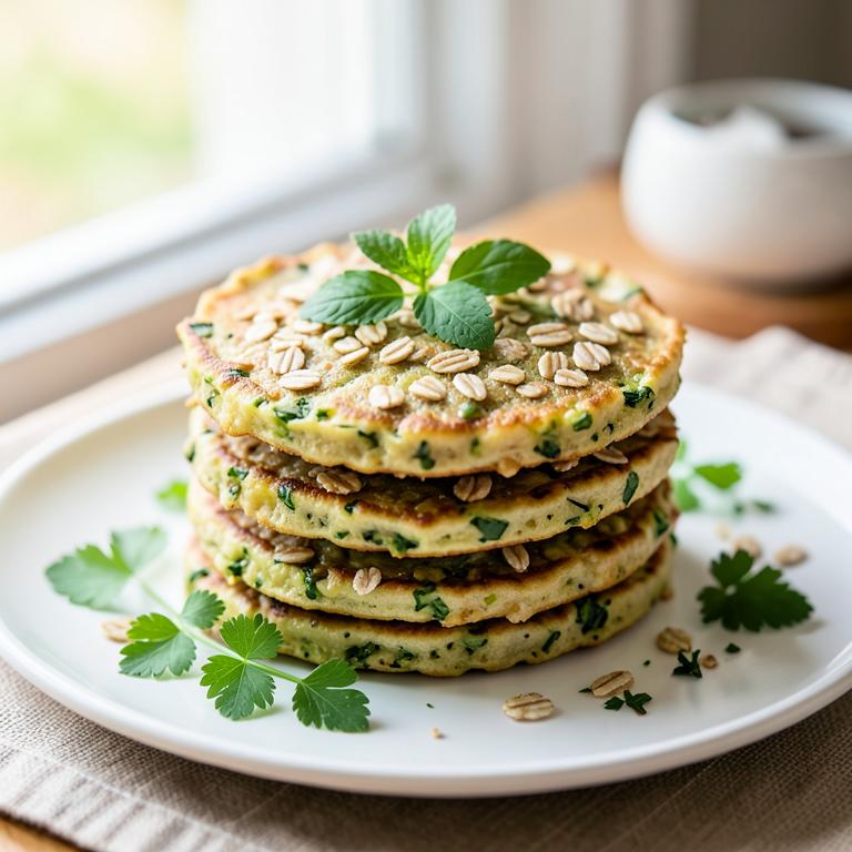 Tortitas de Avena y Calabacín